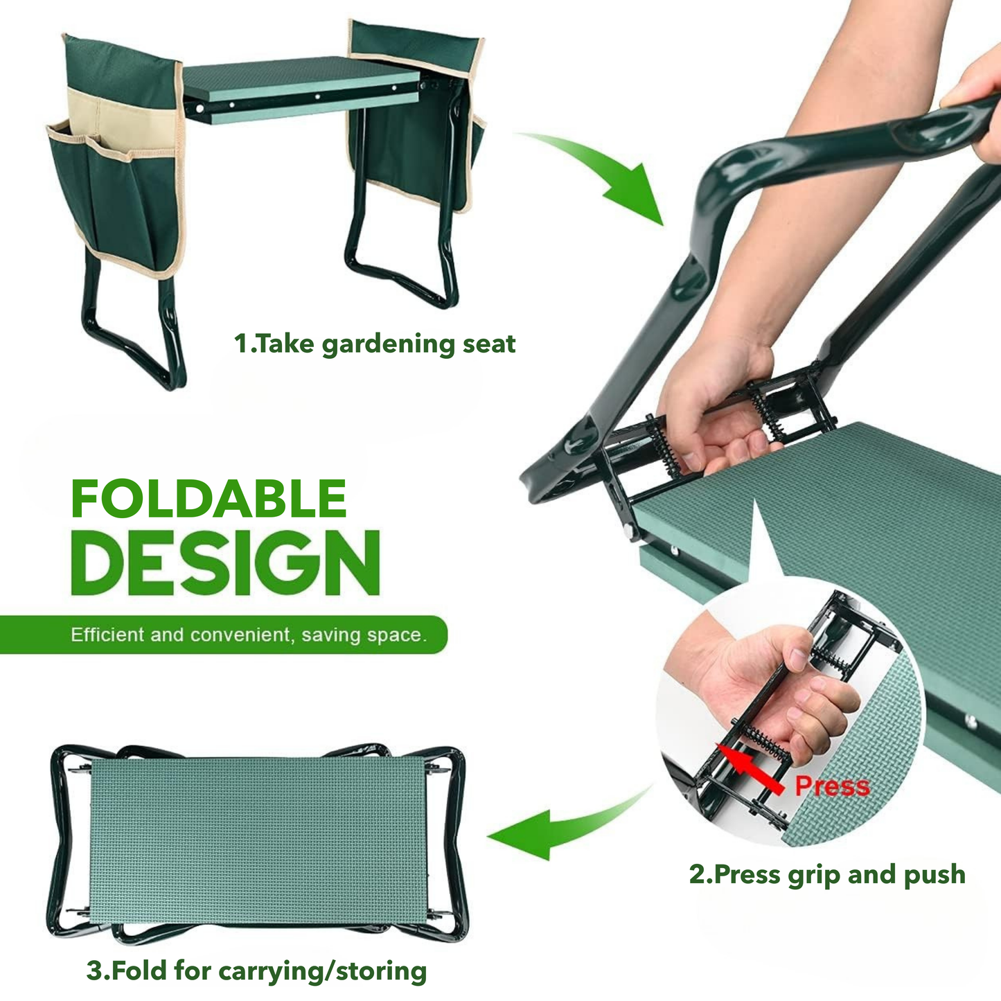 Multifunctional Garden Kneeler & Seat