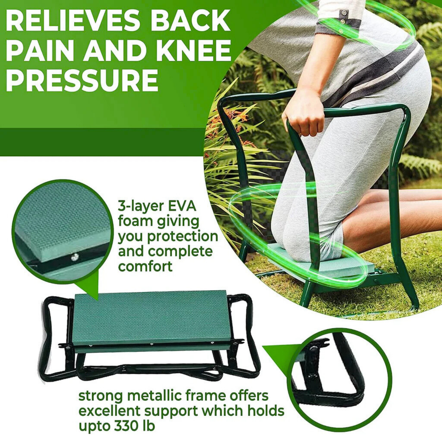 Multifunctional Garden Kneeler & Seat